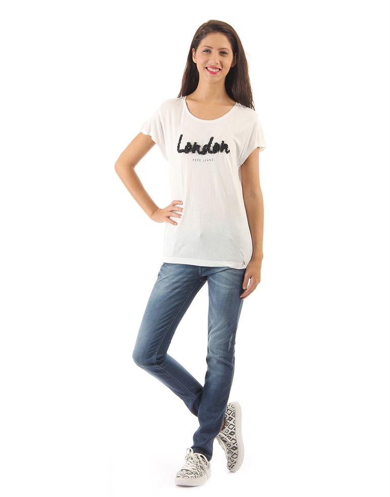 Pepe Jeans London Women Solid T-Shirt